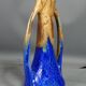Vase in flamed & iridescent sandstone by G. Méténier