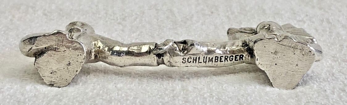 6 silver-plated knife rests Schlumberger Alsace Lorraine