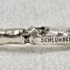 6 porte-couteaux en métal argenté Schlumberger Alsace Lorraine