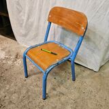 Child chair. Kindergarten chair. School chair. 1960.