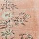 5x8 Peah Pink & Brown Floral Pattern Vintage Rug, 166x258Cm