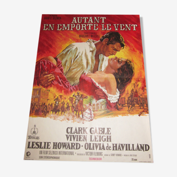 Poster gone with the wind
