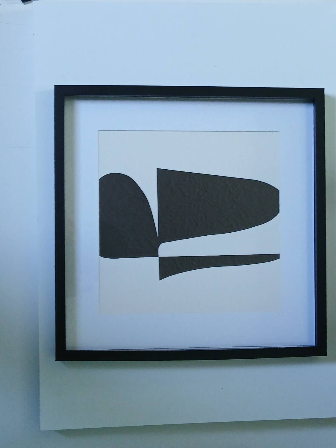 Tableau Vintage Art Optique - Victor Vasarely - Frame 40x40cm