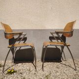 8 “Golf” Chairs by Francesco Zaccone for Thonet
