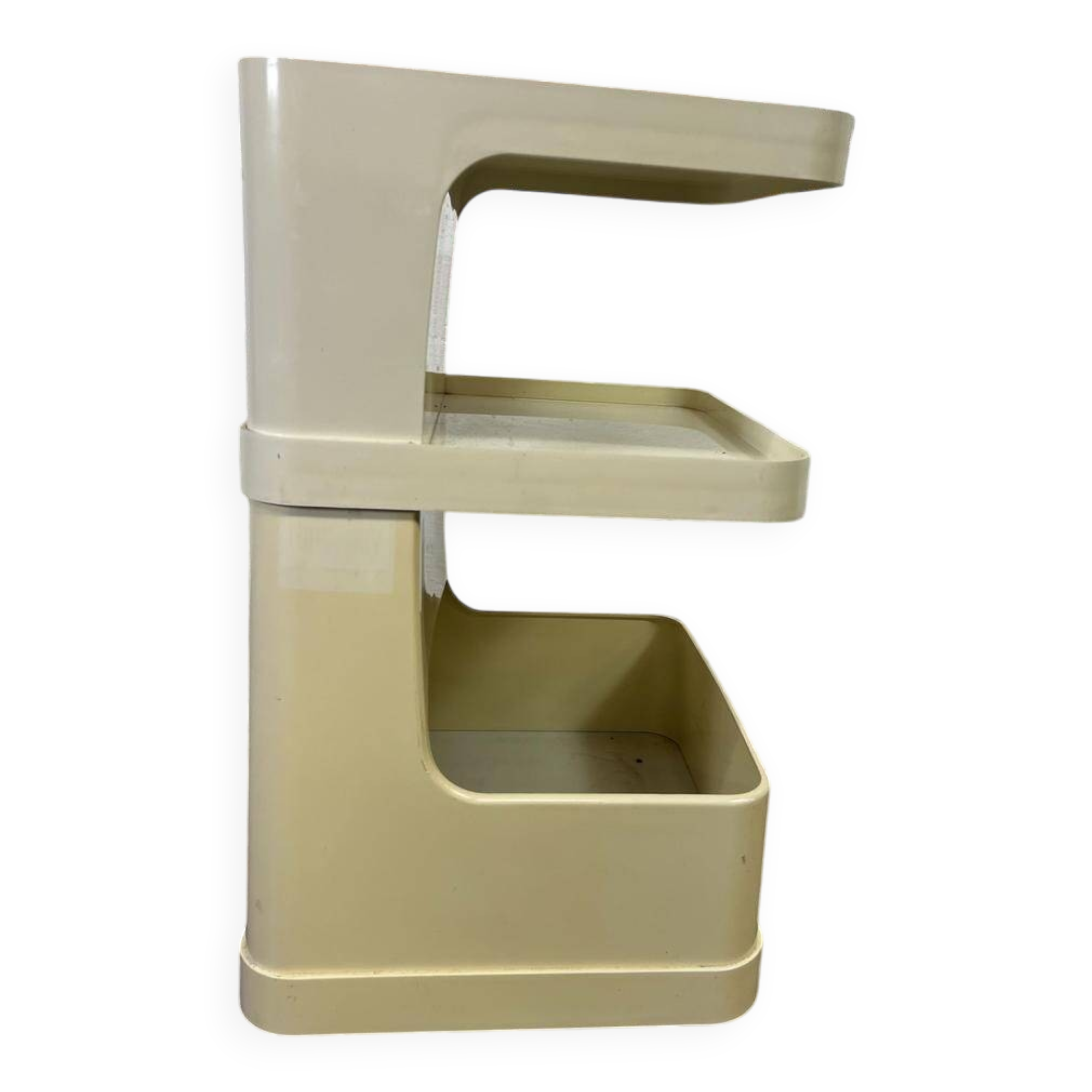 Vintage space age bar trolley side table 'Flair for Prisunic'
