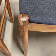 Set of 4 scandinavian chairs teak stamp Johansson Sweden 1950