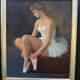 Tableau huile toile danseuse Joan MAYOR