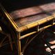 Vintage bamboo dining set in Chippendale style, Italy, year
