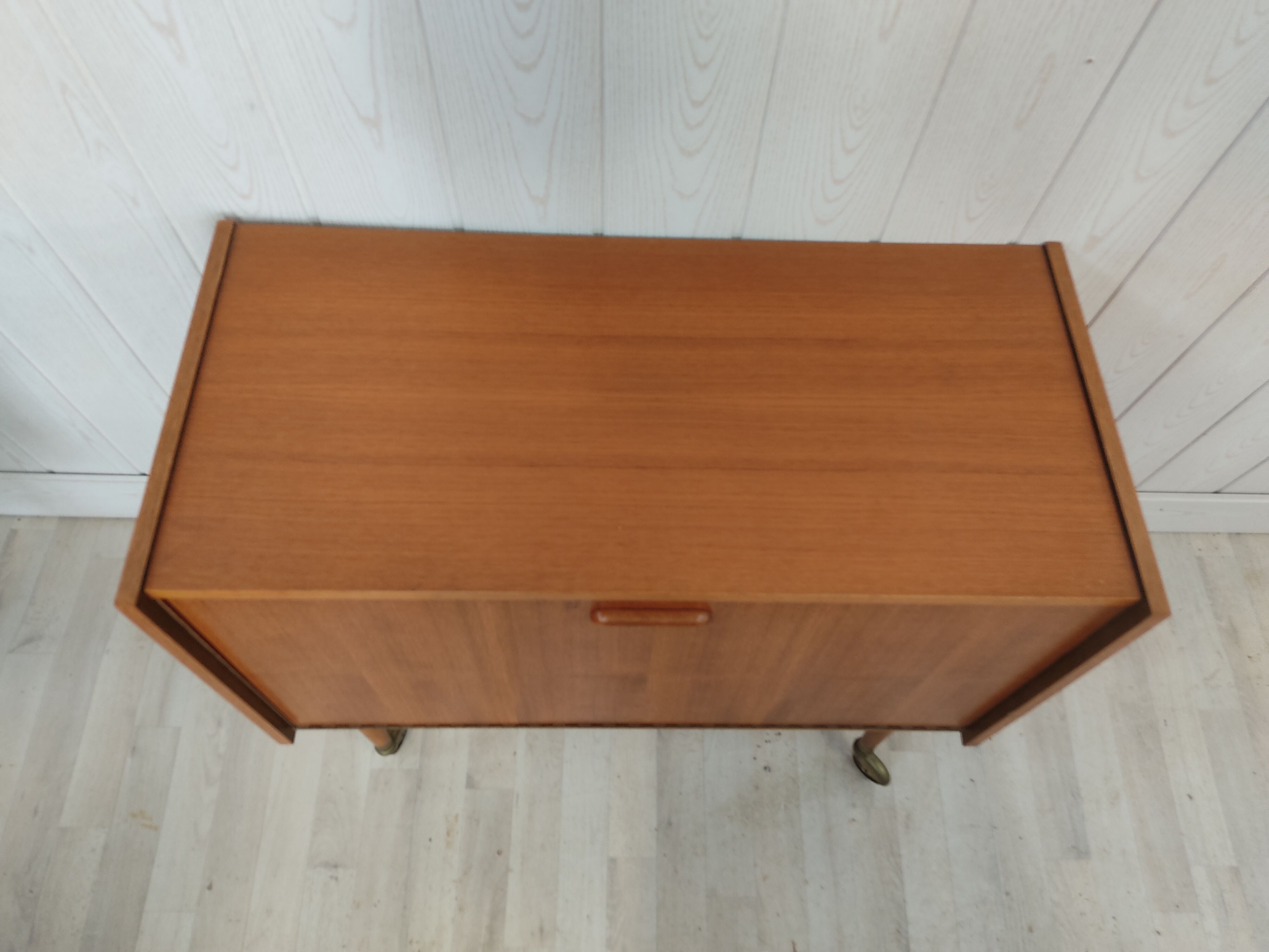 Vintage teak bar Scandinavian style