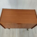 Bar vintage en teck style scandinave