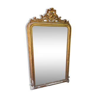 Miroir doré style 18 ème