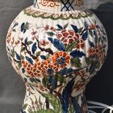 BIG LAMP IN DELFT DE DELFT polychrome decoration THE PARIS LAMPE