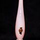 Vase soliflor opaline rose Italie