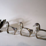 Paper towel holder with swans