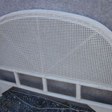 Rattan headboard and canning