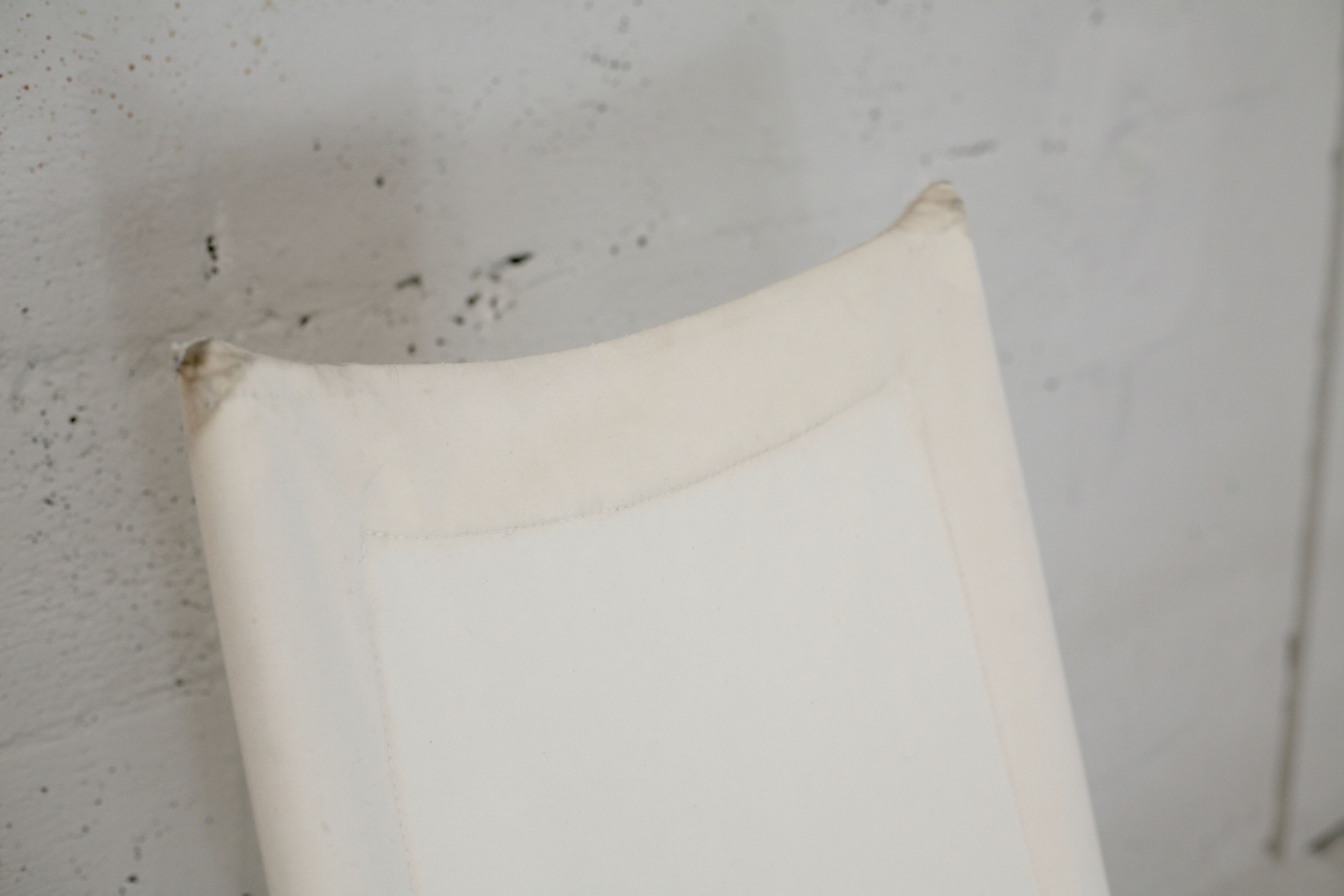 Roger Lecal rocking long chair, Jetstar model, brown lask and canvas, France, 1975