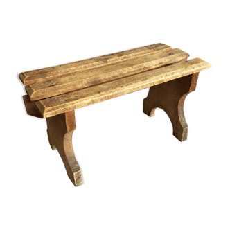 Banc de ferme en bois