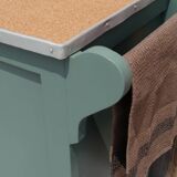 Sideboard, jam cupboard, Parisian green