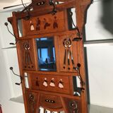 Vintage wardrobe coat rack