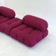 Camaleonda Modular Sofa in Bordeaux by Mario Bellini for B&B Italia