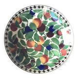 Grand plat à fruits VILLEROY et BOCH. Années 30