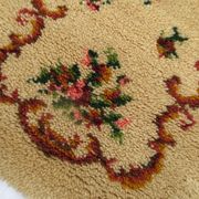 Tapis descente de lit en haute laine fait main 110x70cm