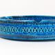 Aldo Londi Bitossi very large round ashtray Rimini blue enamel mid-century, 1950s
