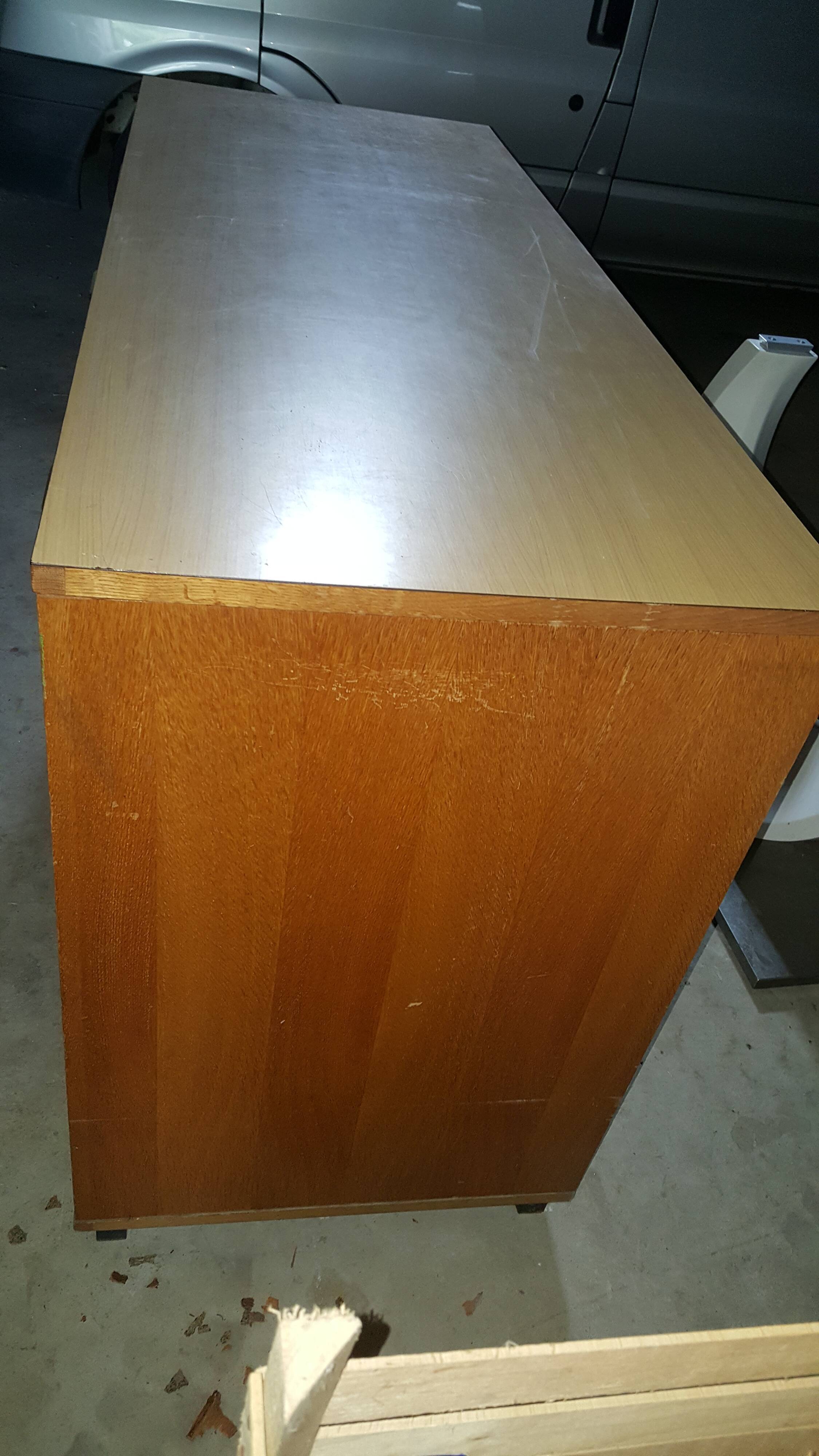 Meuble a tiroirs vintage ecole