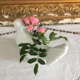 Vintage Porcelain Flower Picker Dove