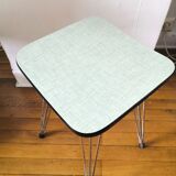 Stool formica feet eiffel design 60s - 70s