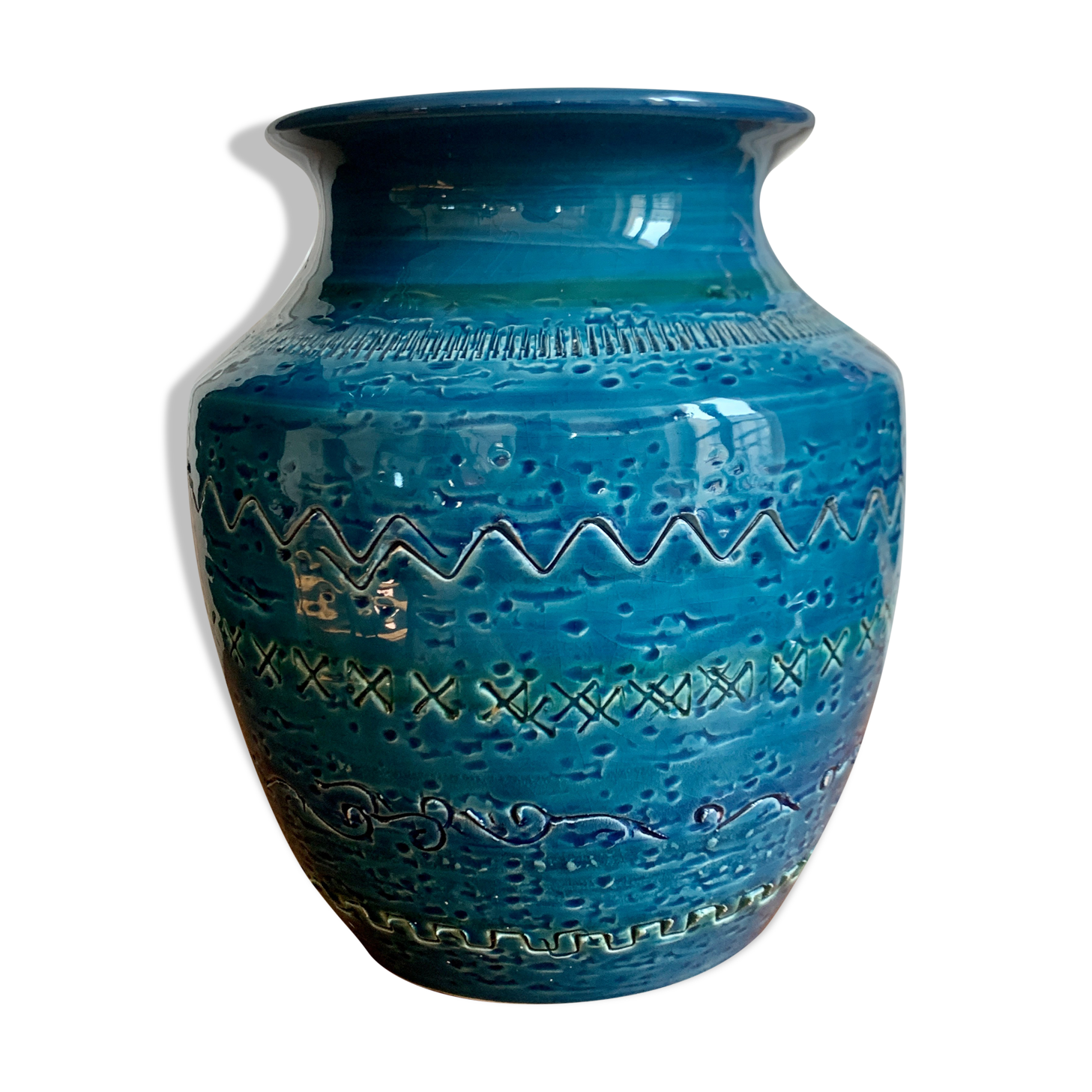 Bitossi vase by Aldo Londi, 1960's, Italy