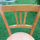 6 sanded bistro chairs