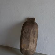 Primitive carved wood bowl