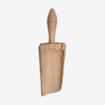 Wooden kitchen shovel, flour measure, antique kitchen, vintage French