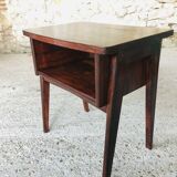 Vintage bedside table, Scandinavian style, Circa 60