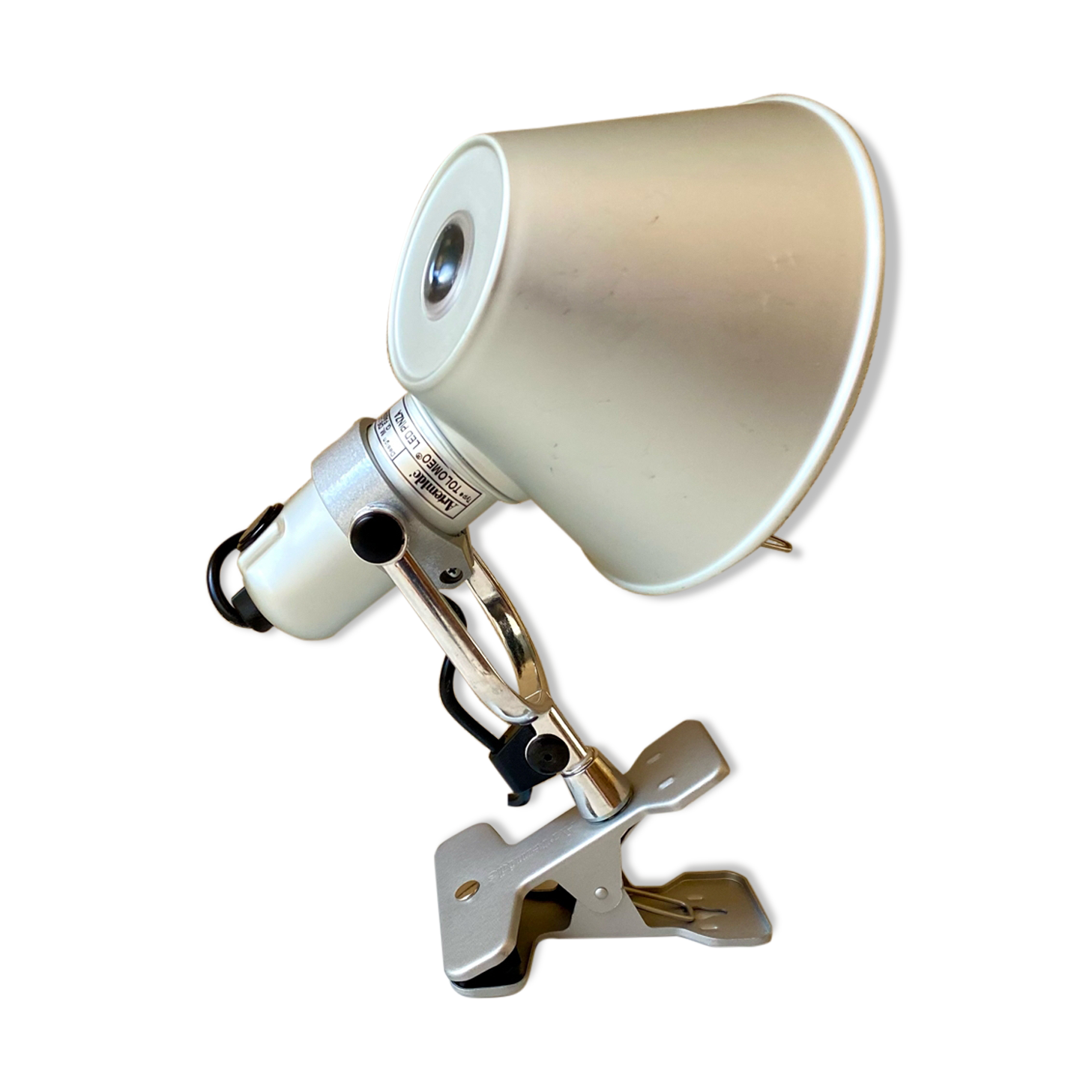 Lamp with clip Tolomeo Artemide Pinza led design Michele by Lucchi & Giancarlo Fassina