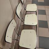 Vintage formica and metal chair