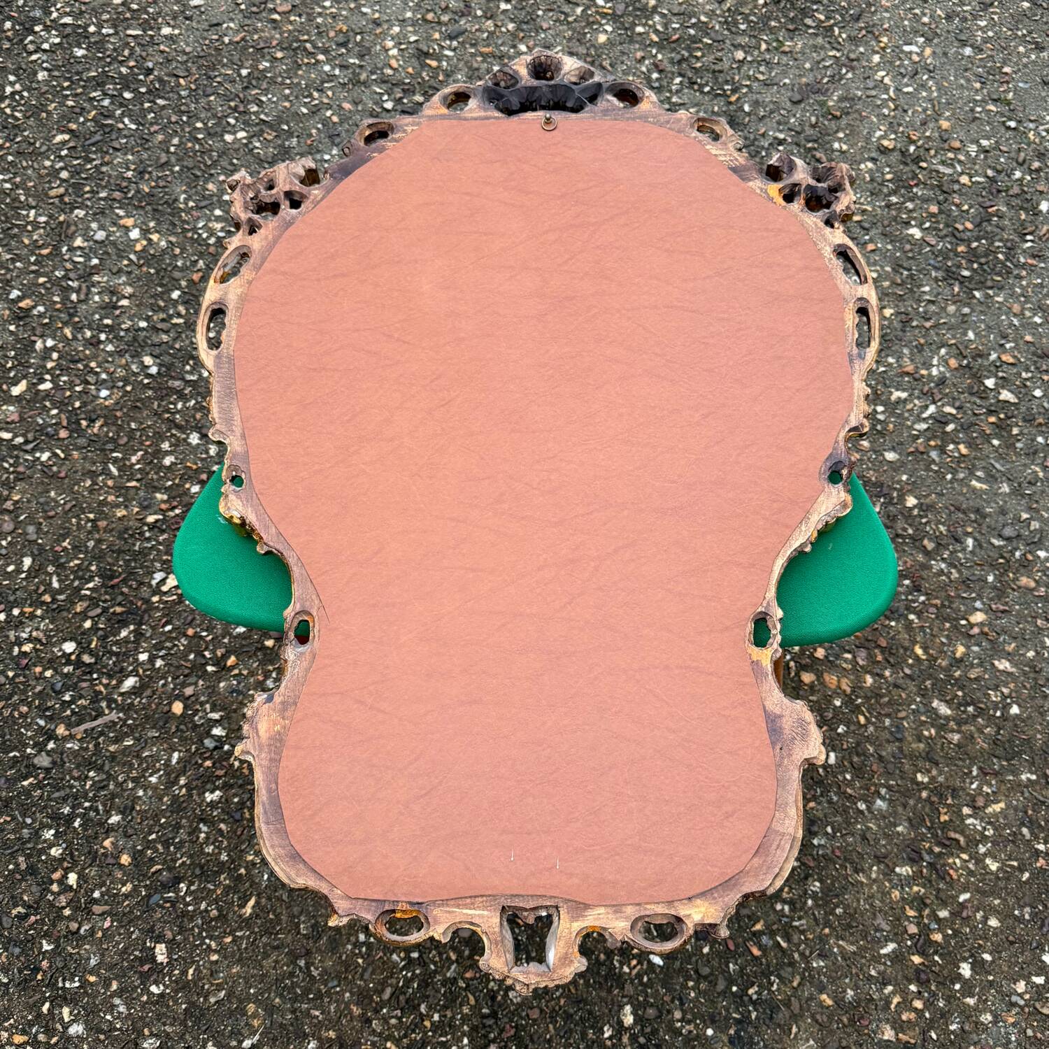 Rococo mirror in gilded wood