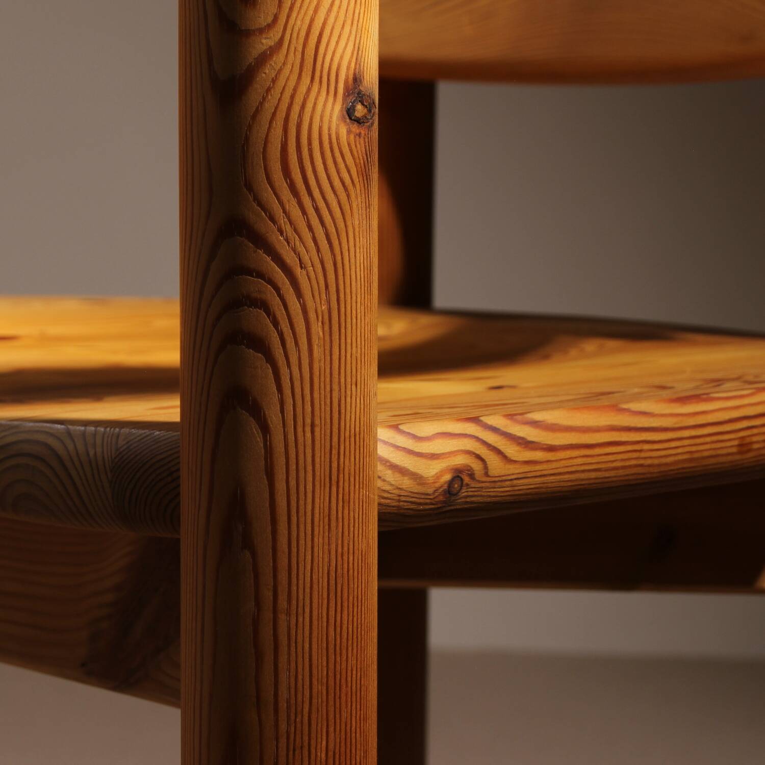 6 fauteuils par Rainer Daumiller en bois de pin, Danemark années 1980