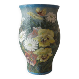 Vase peint à la main XIXeme