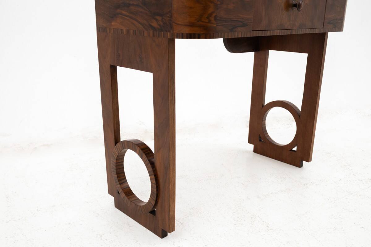Art Deco dressing table with chair, Poland, ca. 1930.
