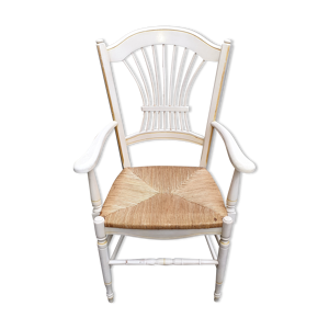 Fauteuil paille