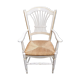 Straw armchair