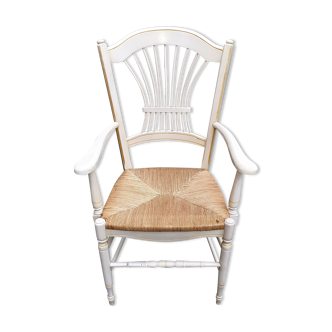 Fauteuil paille