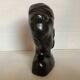 Antique bust of an African woman to stand or hang