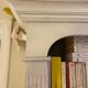 Bibliothèque en bois blanche
