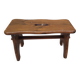 Old small vintage farm stool