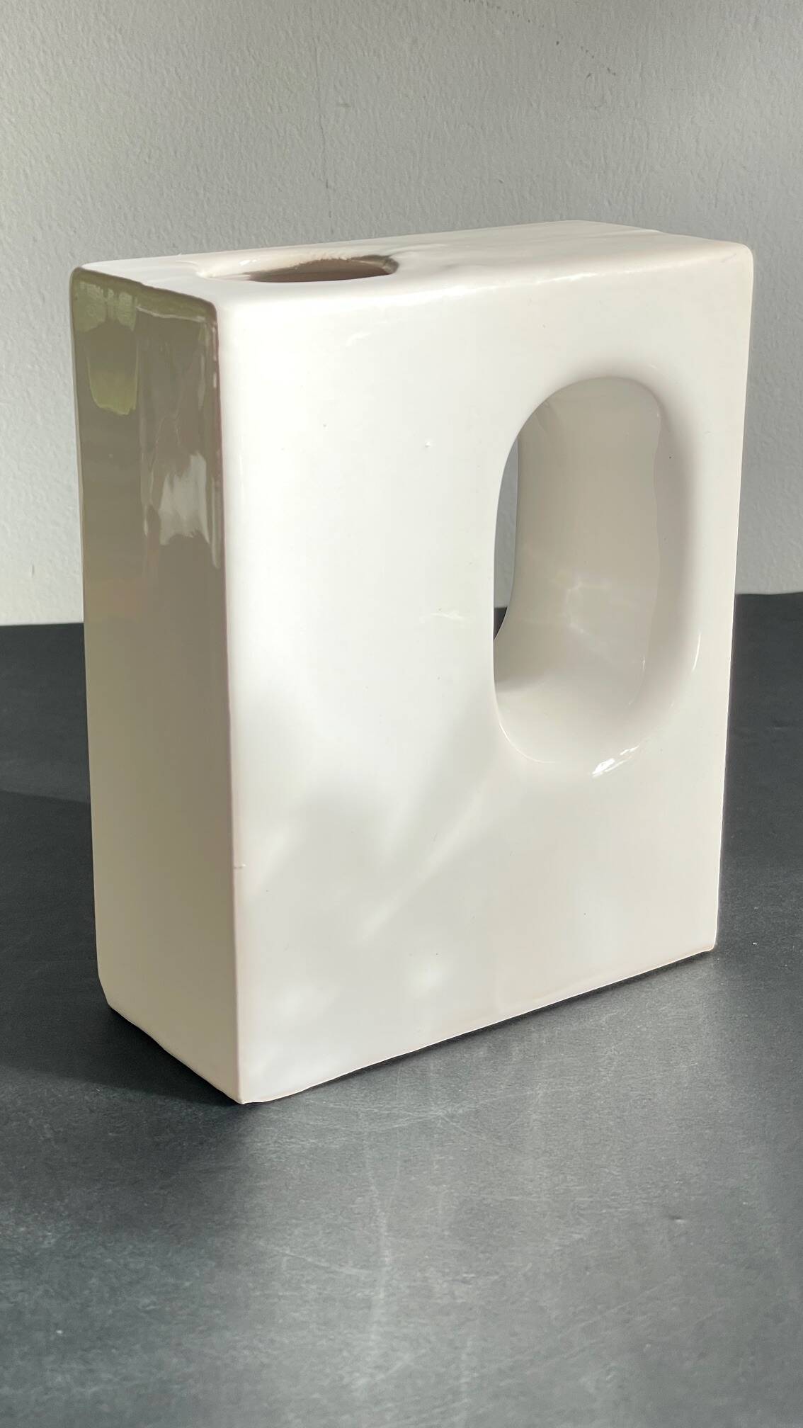 1980s Ceramic Design Vase