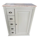 Beige sideboard with 5 drawers