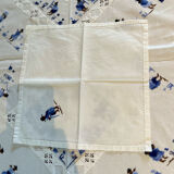 Hand-embroidered tablecloth